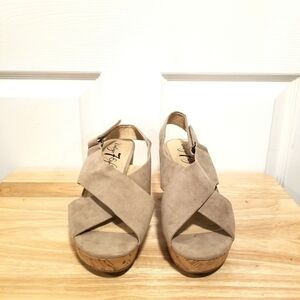 Vintage 7 Eight Wedge Heels